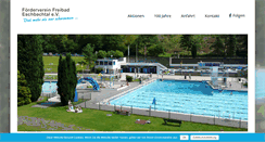 Desktop Screenshot of freibad-eschbachtal.de